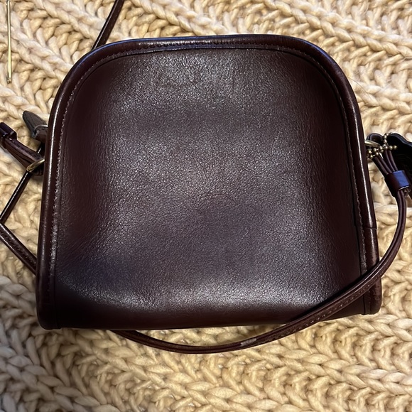 Vintage 90s Leather Coach Purse - Picture 9 of 9